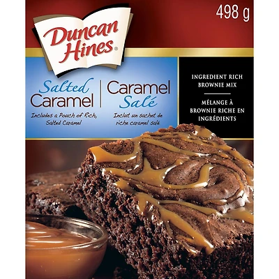 Duncan Hines Salted Caramel Brownie Mix