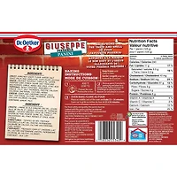 Dr. Oetker Giuseppe Pizzeria Panini Bruschetta, 250 g