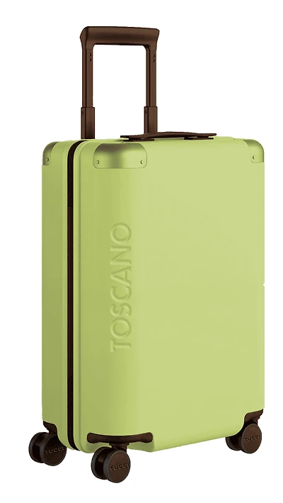Toscano Premium Vintage 28" Large Luggage - Pistachio