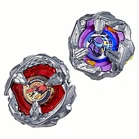 Beyblade X Beat Tyranno 4-70Q & Knife Shinobi 4-80HN Dual Pack Set