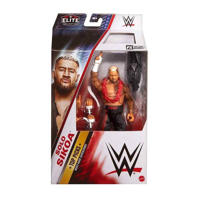 WWE-Grands Champions Solo Sikoa Collection Élite-Coffret