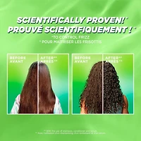 Garnier Fructis, Sleek & Shine Fortifying Shampoo, For Frizzy, Dry Hair, 1 L