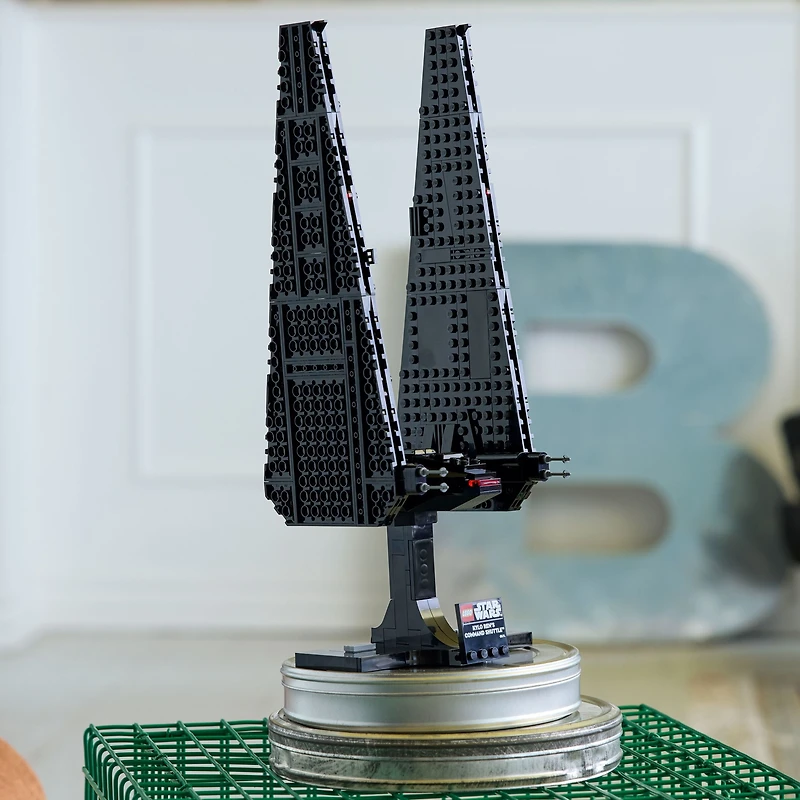 LEGO Star Wars Kylo Ren’s Command Shuttle - Model Starship Building Kit For Adults 18+ - DIY Collectible Building Set - Gift Idea For Men and Women and Fans of the Movie Series - 75406, LEGO Kylo Ren's Command 75406