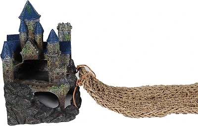 Château et pont de Penn Plax pour les lézards