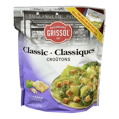 BOULANGERIE GRISSOL CLASSIQUES CROÛTONS CÉSAR