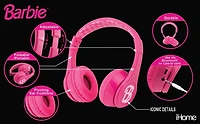Barbie Bluetooth Youth Headphones, Barbie BT Headphones