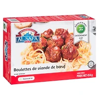 Boulettes de viande de boeuf cuit Al Safa Halal 454g