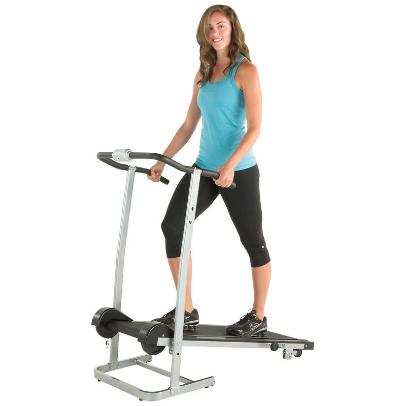 PROGEAR 190 Manual Treadmill with 2 Level Incline and Twin Flywheels