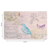 IH Casa Decor Plastic Placemat Birdcage - Set of 12
