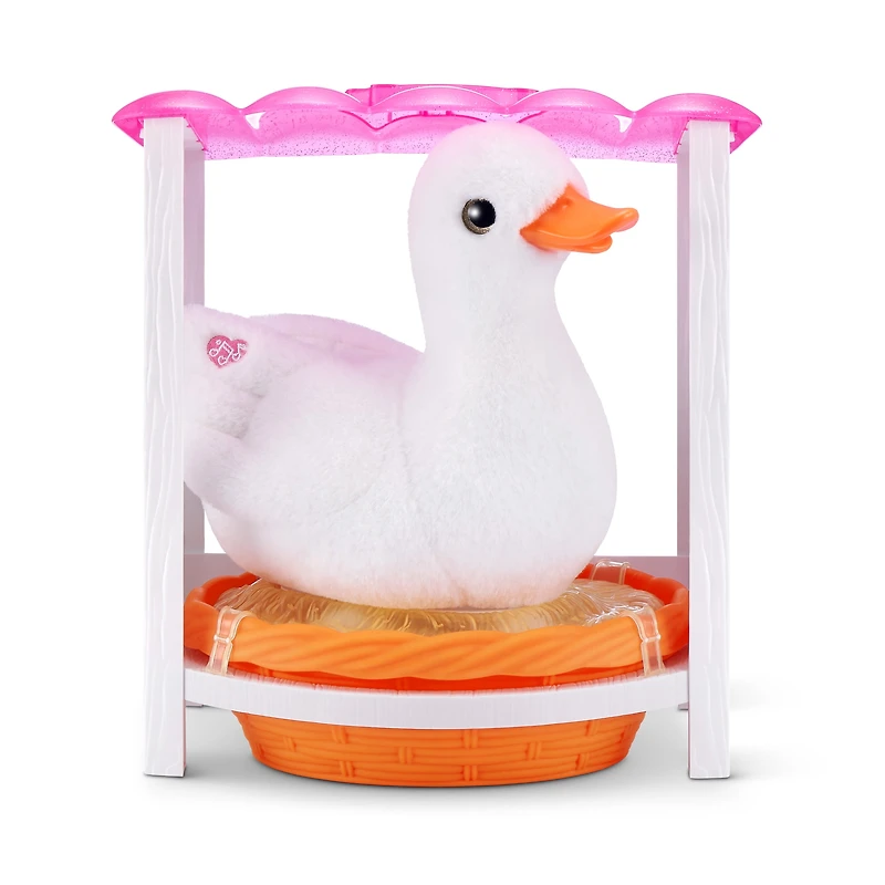 Pets Alive Mommy Duck & Baby Surprise by ZURU Nurturing Play Surprise Hatching Interactive Girls' Toy