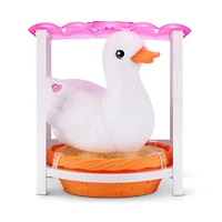 Pets Alive Mommy Duck & Baby Surprise by ZURU Nurturing Play Surprise Hatching Interactive Girls' Toy