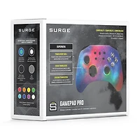Manette sans fil Surge Pro pour Nintendo Switch, Switch 2, PC Windows, Steam Deck, Android et iOS – Édition Supernova