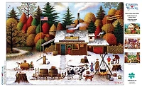 Buffalo Games - Le puzzle Americana - Vermont Maple Tree Tappers - en 500 pièces