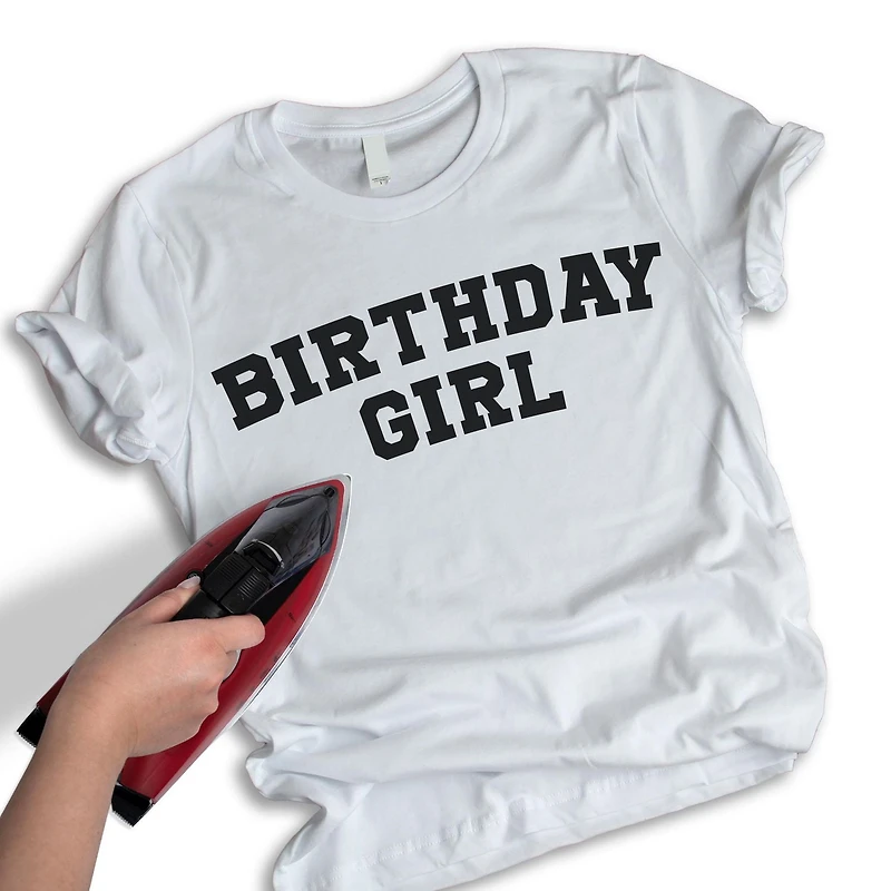 Iron-on UV/DTF transfer letters and numbers full alphabet for tshirts, bags and more