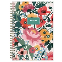 Agenda hebdomadaire/mensuel 2024, 5 po x 8 po, Blue Sky, Monroe Light