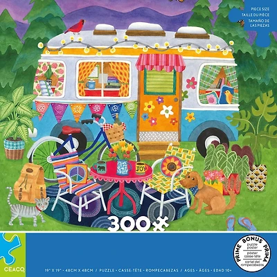HAPPY CAMPER - MOUNTAIN CAMPER - 300 PIECE PUZZLE