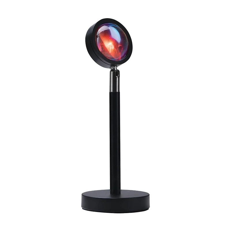 Projecteur LED Merkury Sunset Lamp 4-en-1 avec 4 filtres de couleur Projecteur lampe couchersoleil
