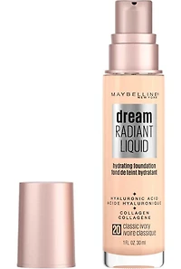 Radiant Liquid Medium Coverage Hydrating Foundation, Coverage foundation for normal to dry skin