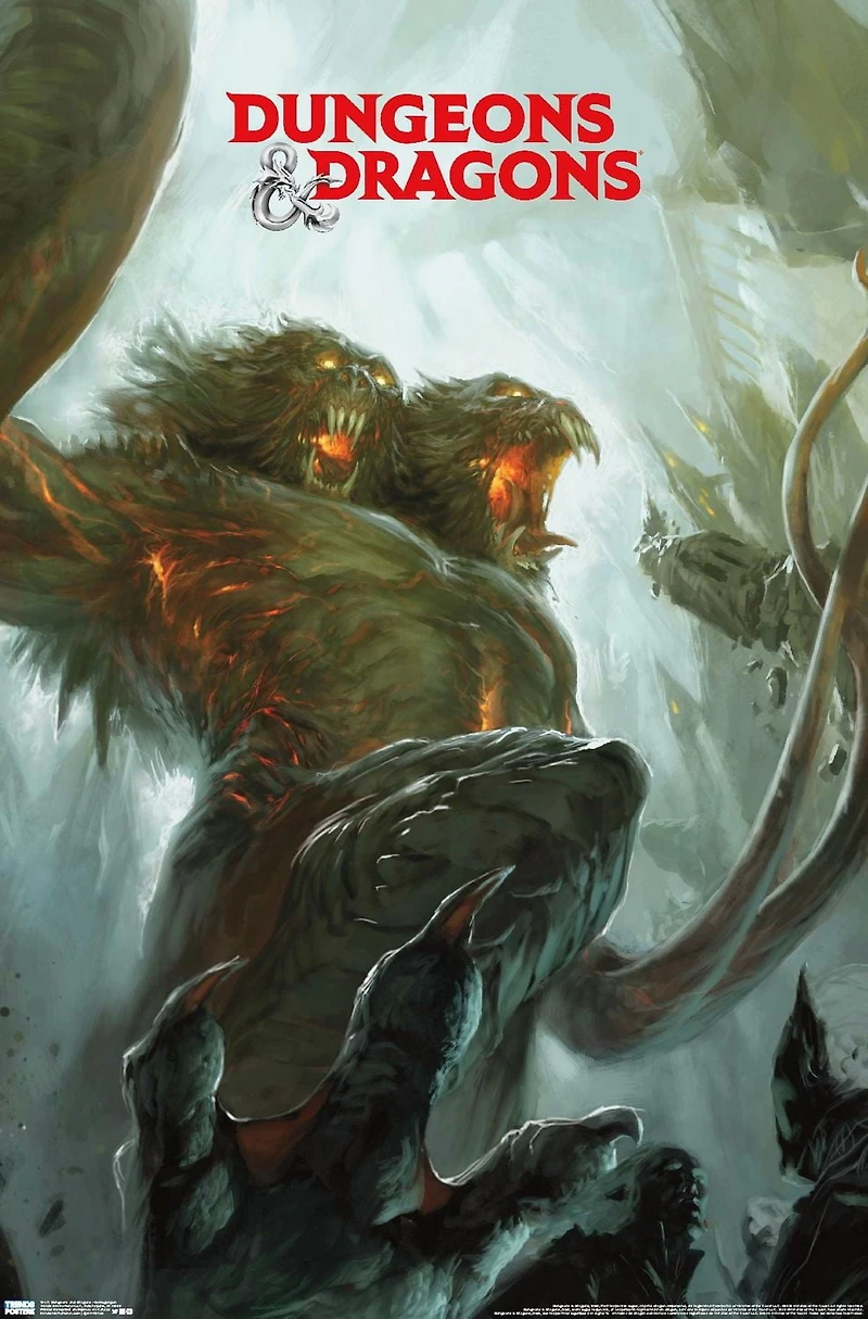 Dungeons And Dragons - Demogorgon Wall Poster, 22.375" x 34"