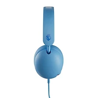 Casque supra-auriculaire à isolation sonore pour enfants Skullcandy Grom - Bleu surf