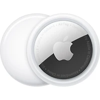 Apple Étiquette Aérienne Lot de 4, traqueur d’objets compatible avec Apple Find My - (Quantité limitée à 4 par commande et limite de 1 commande par foyer)