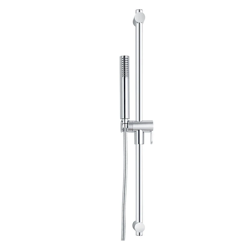 Douchette à 1 réglage d'akuaplus® avec barre de douche de 29 3/4 pouces (75.5 cm), fini chrome