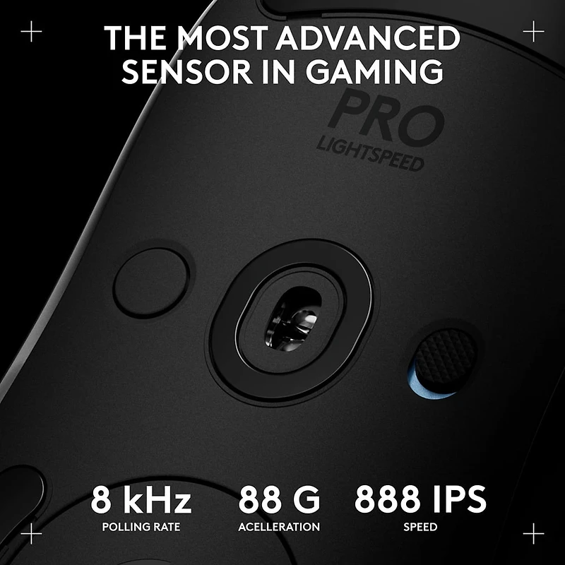 Logitech PRO 2 LIGHTSPEED Souris de Gaming Sans Fil avec Capteur 44K DPI