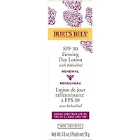Burt’s Bees® Renewal Firming Day Lotion with Bakuchiol,, Broad Spectrum SPF 30 Lightweight Mineral Sunscreen