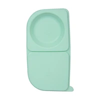 b.box - Mini boîte à déjeuner pour enfants : boîte à bento légère, récipient à collation avec 2 compartiments étanches. Fournitures scolaires à partir de 3 ans, sans BPA