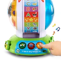 LeapFrog Spin & Sing Alphabet Zoo™ - Toddler Alphabet Learning Toy - English Version, 6+ months