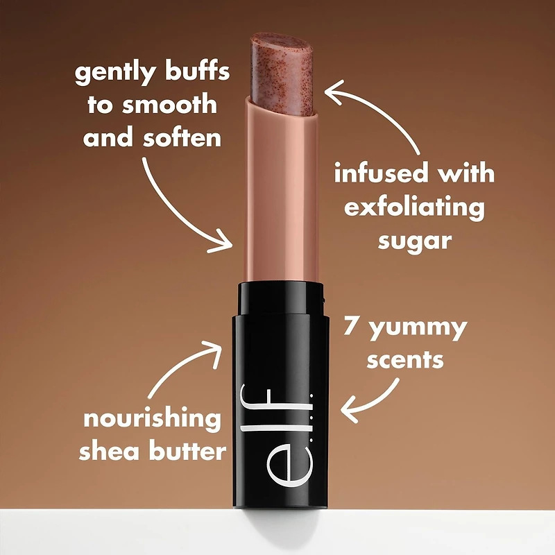 e.l.f. Cosmetics Lip Exfoliator, The OG Lip Exfoliator, smooths, buffs, and conditions lips,, 0.1 g