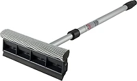 Raclette à fenêtre télescopique extensible en aluminum de 39 po Racloir télescopique pour fenêtre avec poignée en aluminium