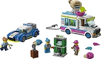 LEGO City Poursuite policière du camion de crème glacée 60314 Ensemble de construction (317 pièces)