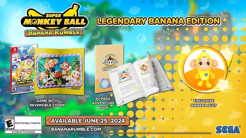 Jeu Video Super Monkey Ball Banana Rumble pour (Nintendo Switch)