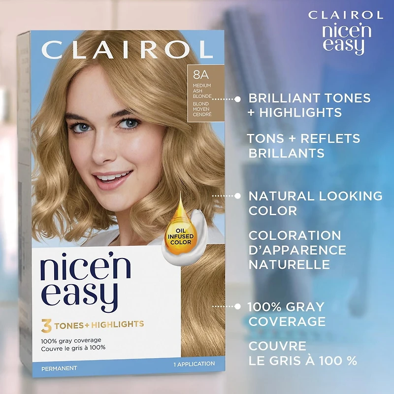 Clairol Nice'n Easy Permanent Hair Dye