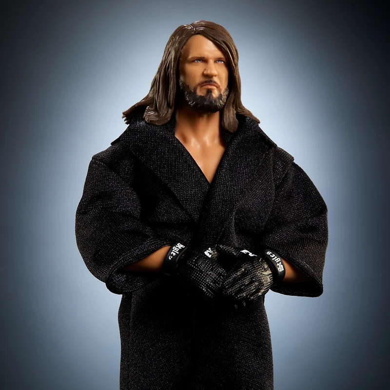 WWE Elite AJ Styles Action Figure, Series #116 6-inch Collectible with Articulation & Accessories