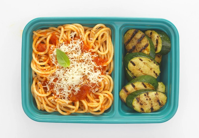 Grand contenant de préparation de repas