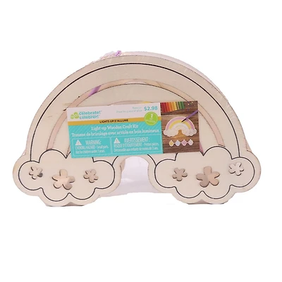 Façon de célébrer ! KIT D'ARTISANAT LUMINEUX EN BOIS, NOUVEAUTÉ