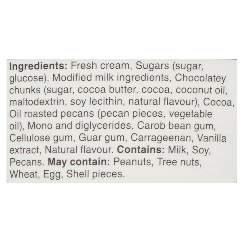 Chapman's Premium Heavenly Hash Ice Cream with Pecans, in a Tub 2L