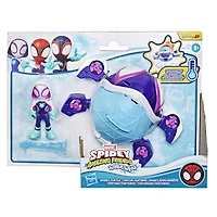 Marvel Spidey et ses Amis Extraordinaires Water-Webs Tortue fantôme, sous-marin jouet