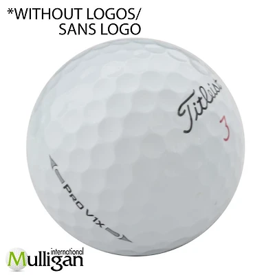 Mulligan - 48 balles de golf récupérées Titleist Pro V1x générations antérieurs 5A Pristine, Blanc