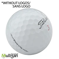 Mulligan - 48 balles de golf récupérées Titleist Pro V1x générations antérieurs 5A Pristine, Blanc