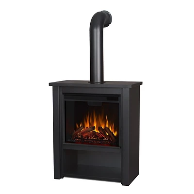 Hollis 32" Electric Fireplace in Black