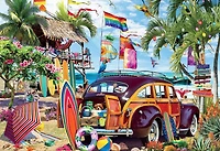 Buffalo Games - Le puzzle Afternoon in Paradise - en 2000 pièces