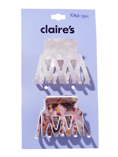CLAIRES CLAW 2ON PINK/TORTOISE