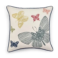 Coussin décoratif HOMETRENDS Papillon
