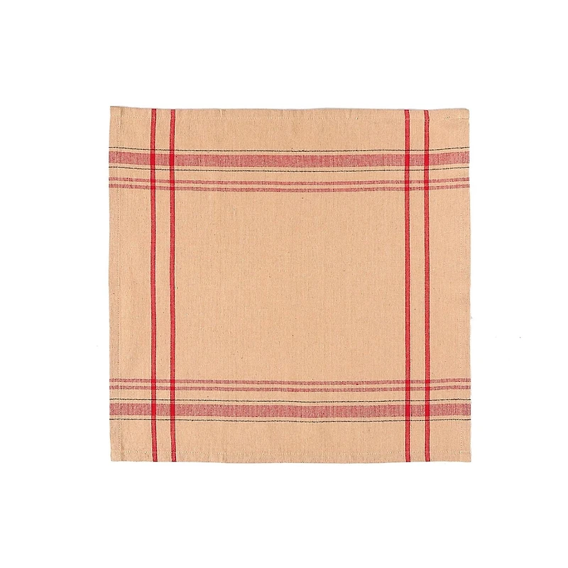 Serviette Frontalière Française (Ensemble De 4) (Taupe)