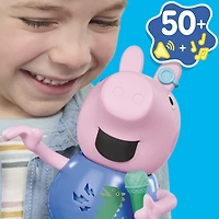 Jouets Peppa Pig Figurine George qui chante et fait des blagues, jouets musicaux préscolaires pour garçons et filles, 3 ans et plus - Version anglaise