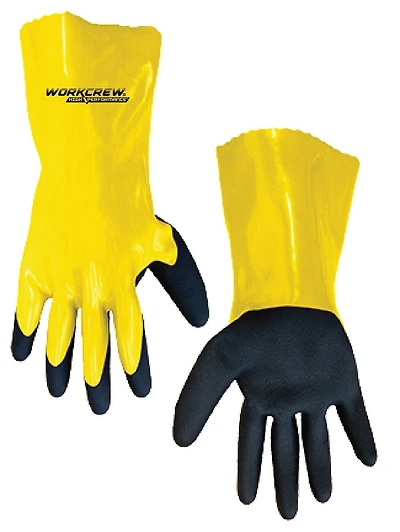 WorkCrew HP Nitrile Gant long à manchette Grand Gant Long Nitrile