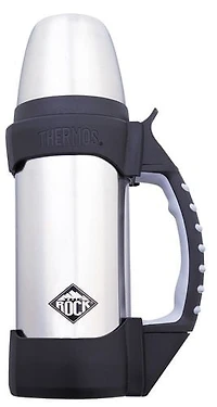 Thermos The Rock Bouteille de Boisson Isolée Sous Vide de 1 Litre, Acier Inoxydable 1 Litre, Acier Inoxydable